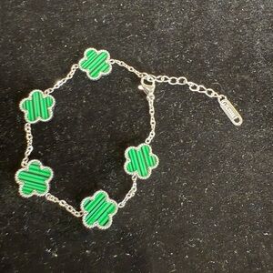 Stainless Steal Clover Bracelet
